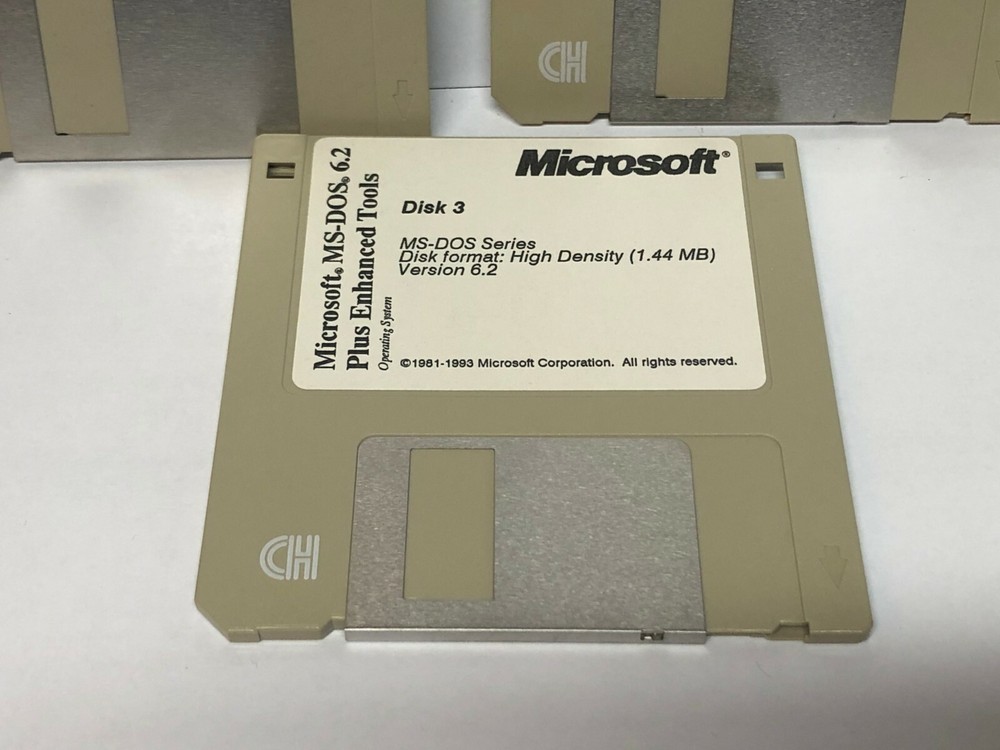 Microsoft Dos Series Set Up V6.2 WinAlign Alignment Floppy Disk Software P-66
