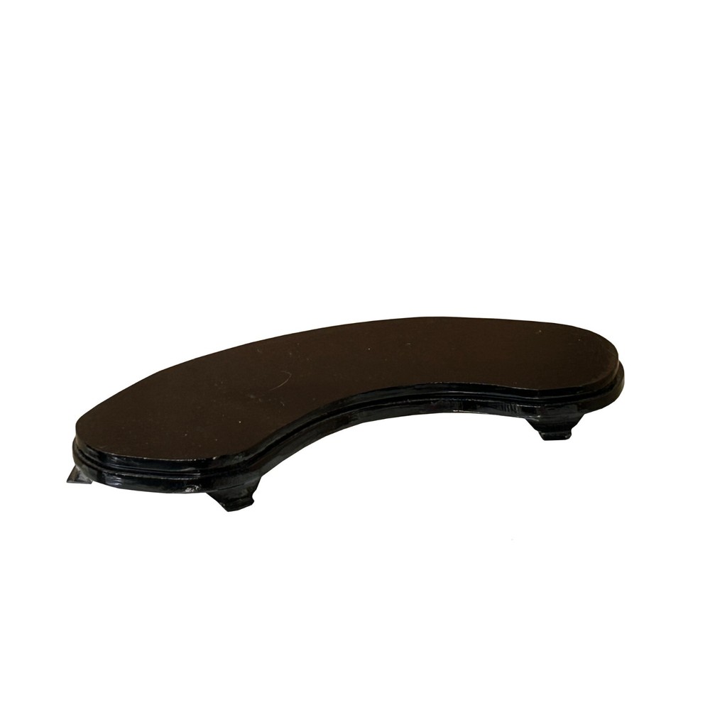 6" Dark Brown Wood Arch Irregular Shape Display Stand Riser Easel ws4128