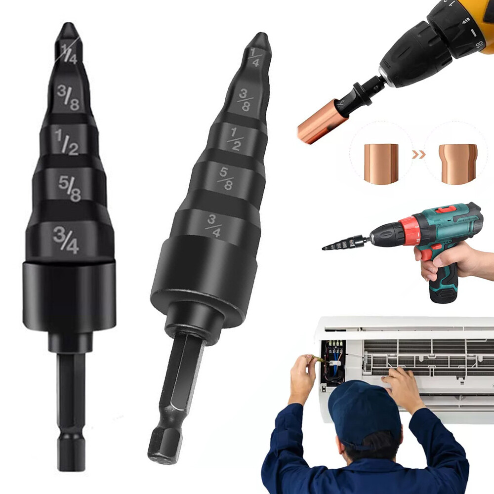 Drill Bit Flaring Refrigeration Tubing Tools Air Conditioner Tools Multipurpose