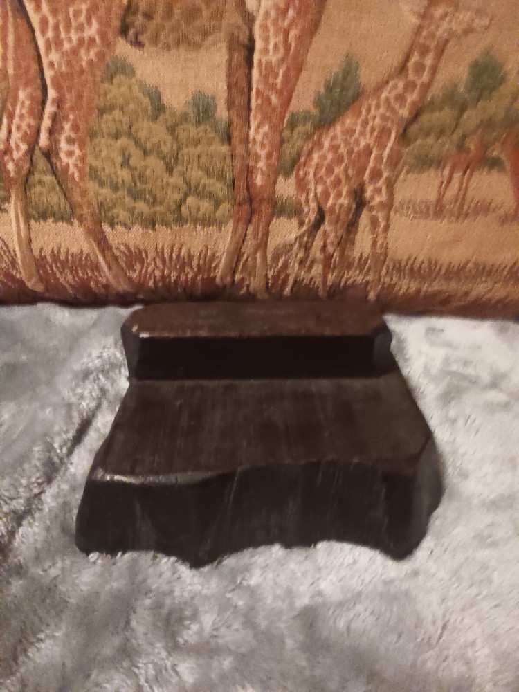 Old wood textile stamp,handsome decor piece.