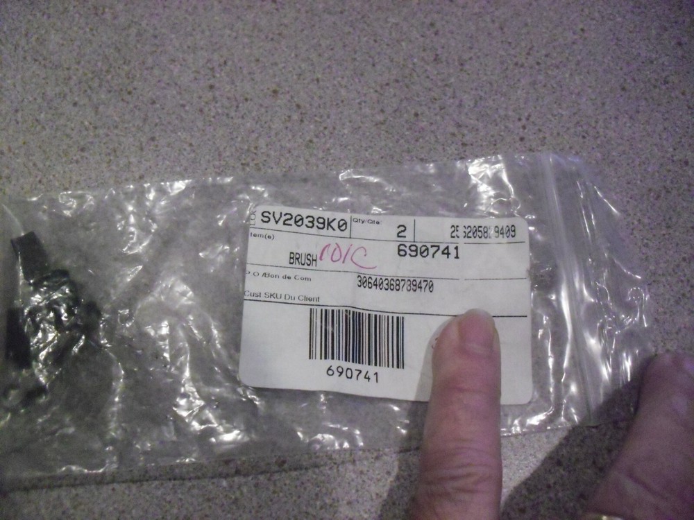 TWO !! Porter Cable Brushes # 690741 For Many Tools