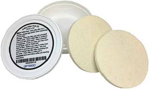 Replacement Coffee Filter Pads, for Filtron Cold Brewer, 2/Pack