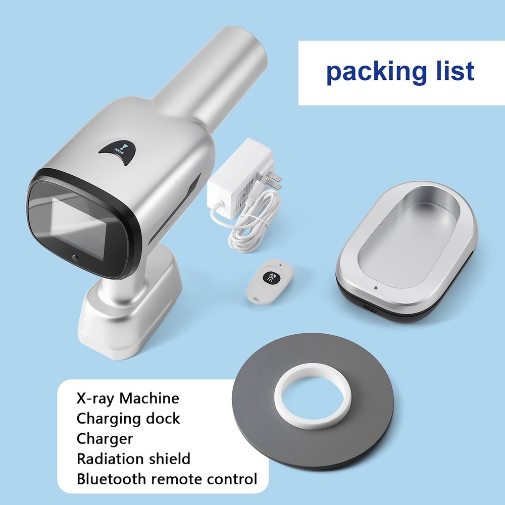 Portable Dental Mobile Scatter Shield X Digital Ray Touch Machine High Frequency