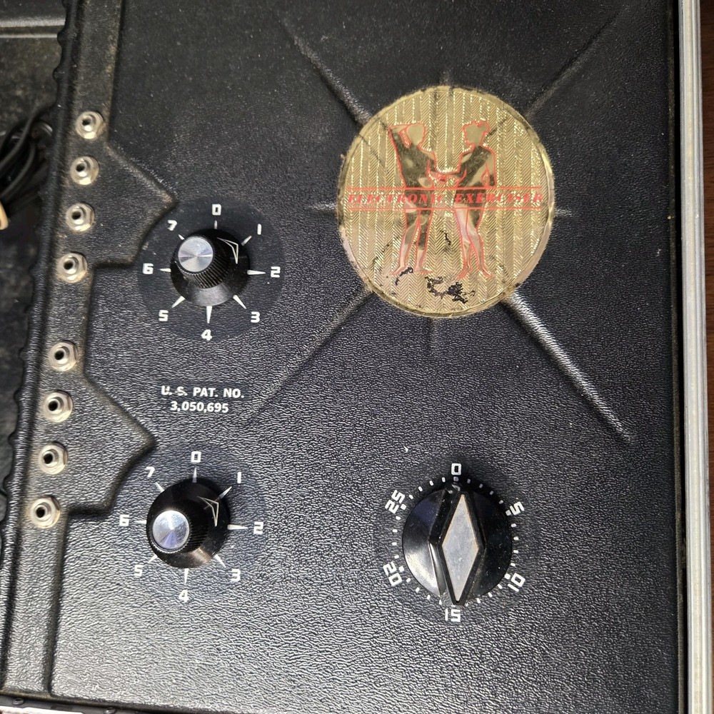 Vintage Contrex Electronic Muscle Stimulation Exerciser Device 1967 Not For Use