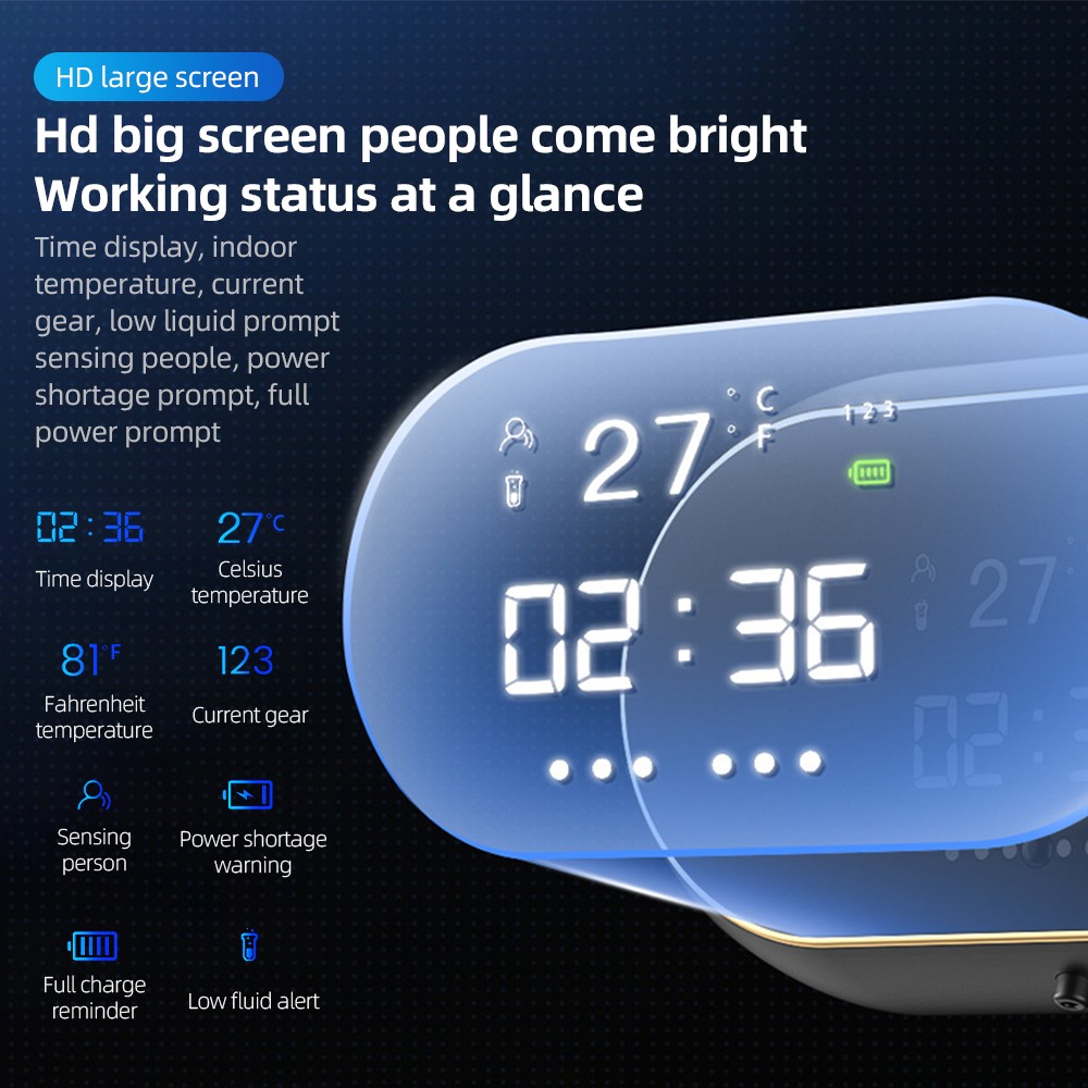 Automatic Foaming Hand Dispenser Touchless Wall Mount Upgrade Horizontal
