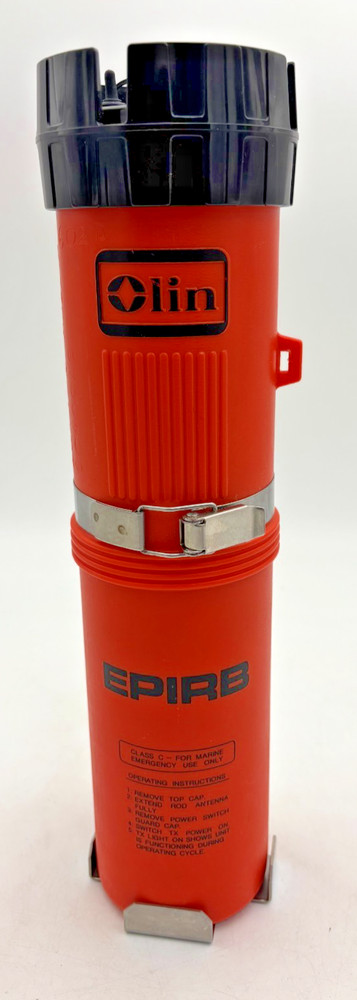 Olin MODEL C-1 FCC CLASS C EPIRB EMERGENCY POSITION INDICATING RADIO BEACON