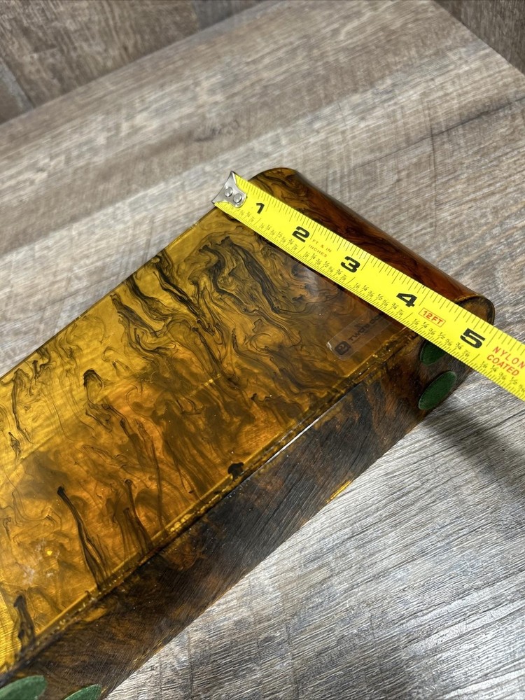 Tortoise Shell Magazine Holder/ File Holder
