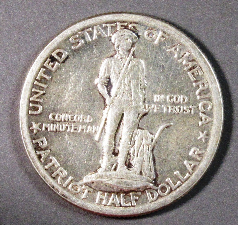 1925 Lexington Commemorative Half Dollar sharp AU.