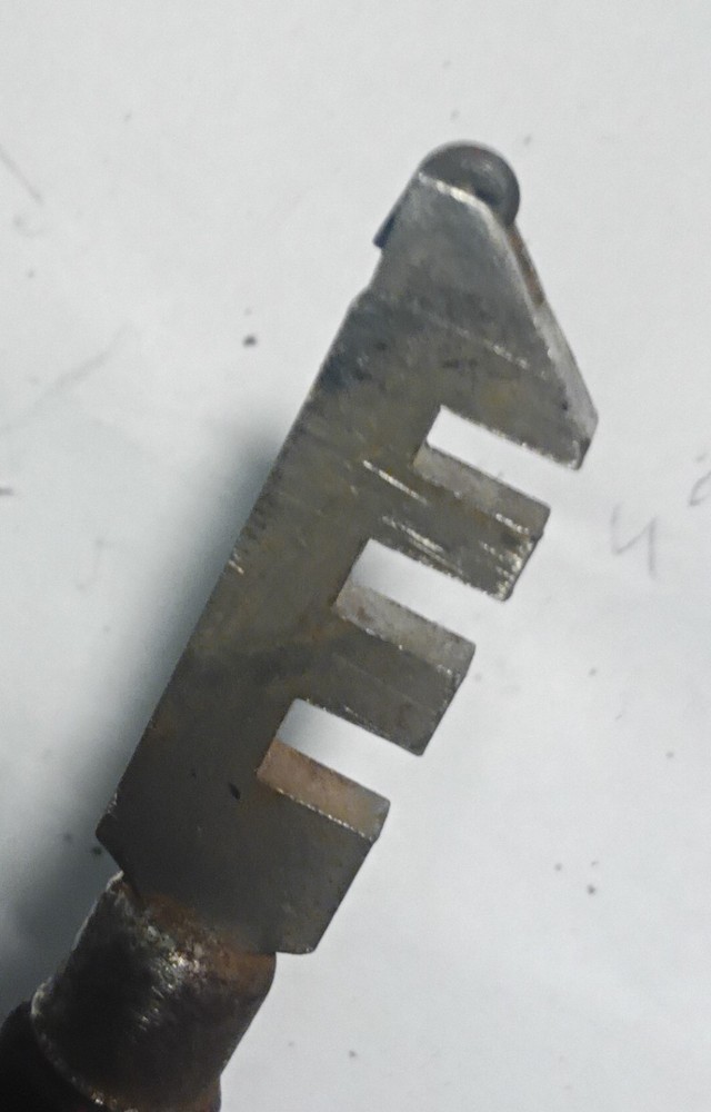 Vintage Red Devil Glass Cutter Wood Handle