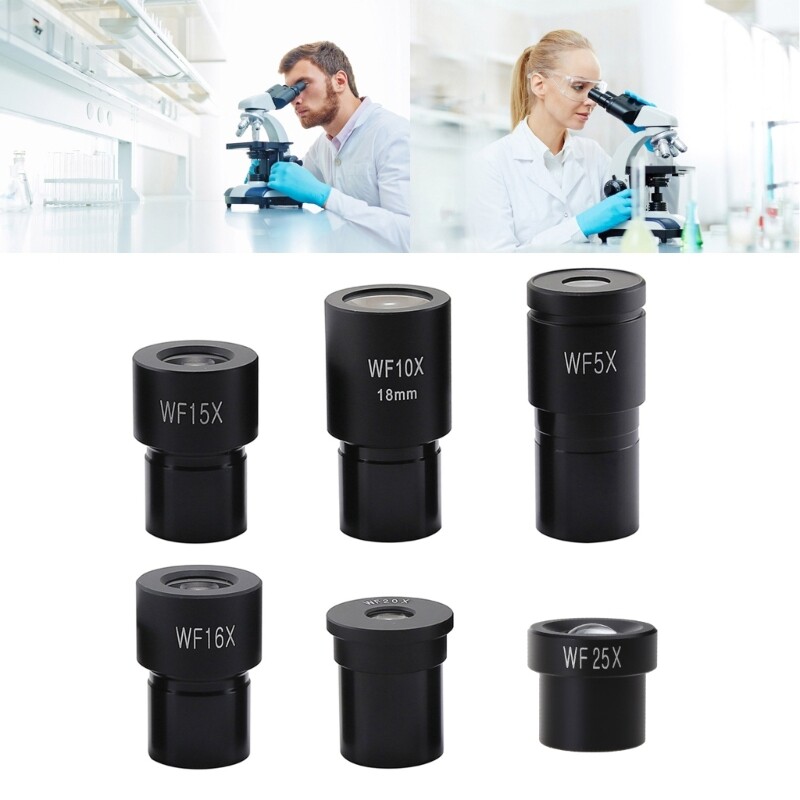 Lab Microscope Biological Microscope Eyepiece Wide Lens Monocular Oculars