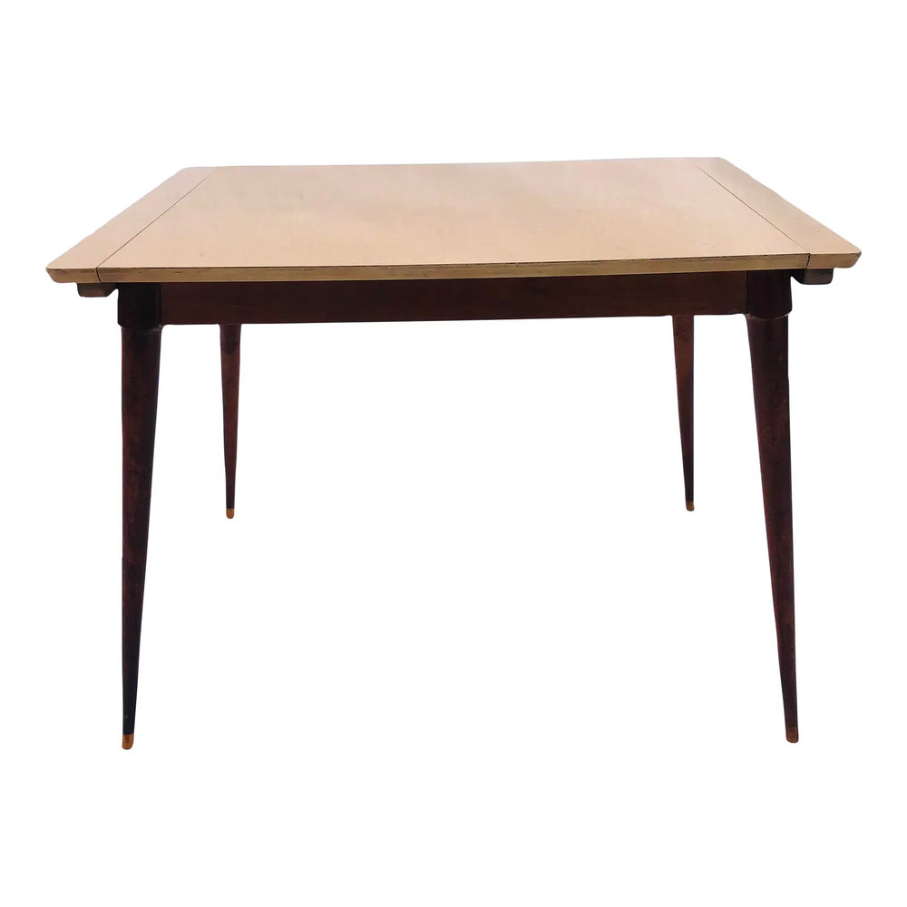 Midcentury 2 Leaves Kitchen/Dining Table