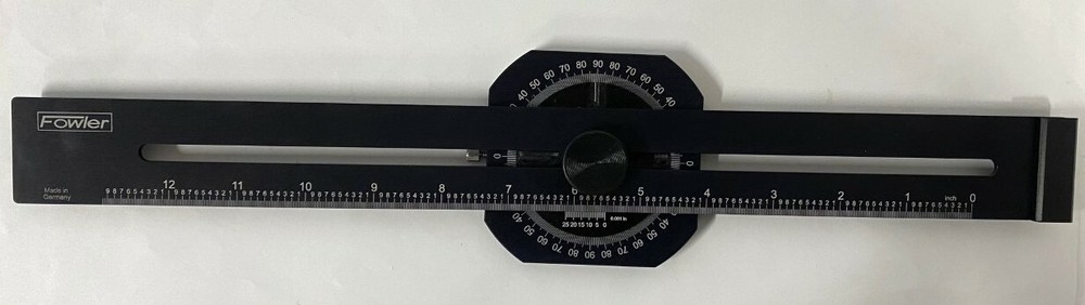 Fowler 52-441-300-0 Light Line 12" Marking Protractor
