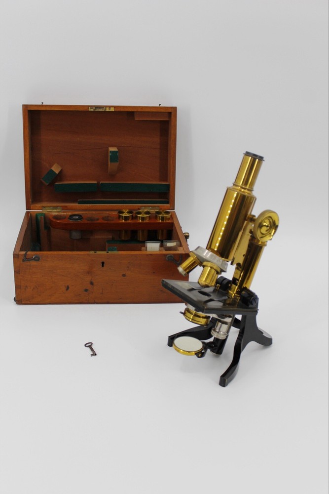 Col. E.V. Whitby’s Boxed Microscope by J.Swift & Son