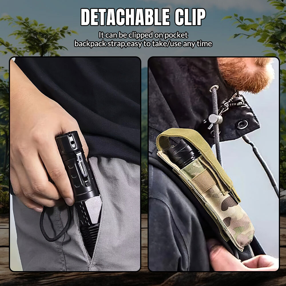 Rechargeable 9000000LM LED Flashlight Tactical Super Bright Torch LED Work Light