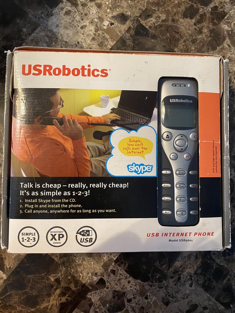 USRobotics USR9601 USB Internet Phone for Skype BRAND NEW!