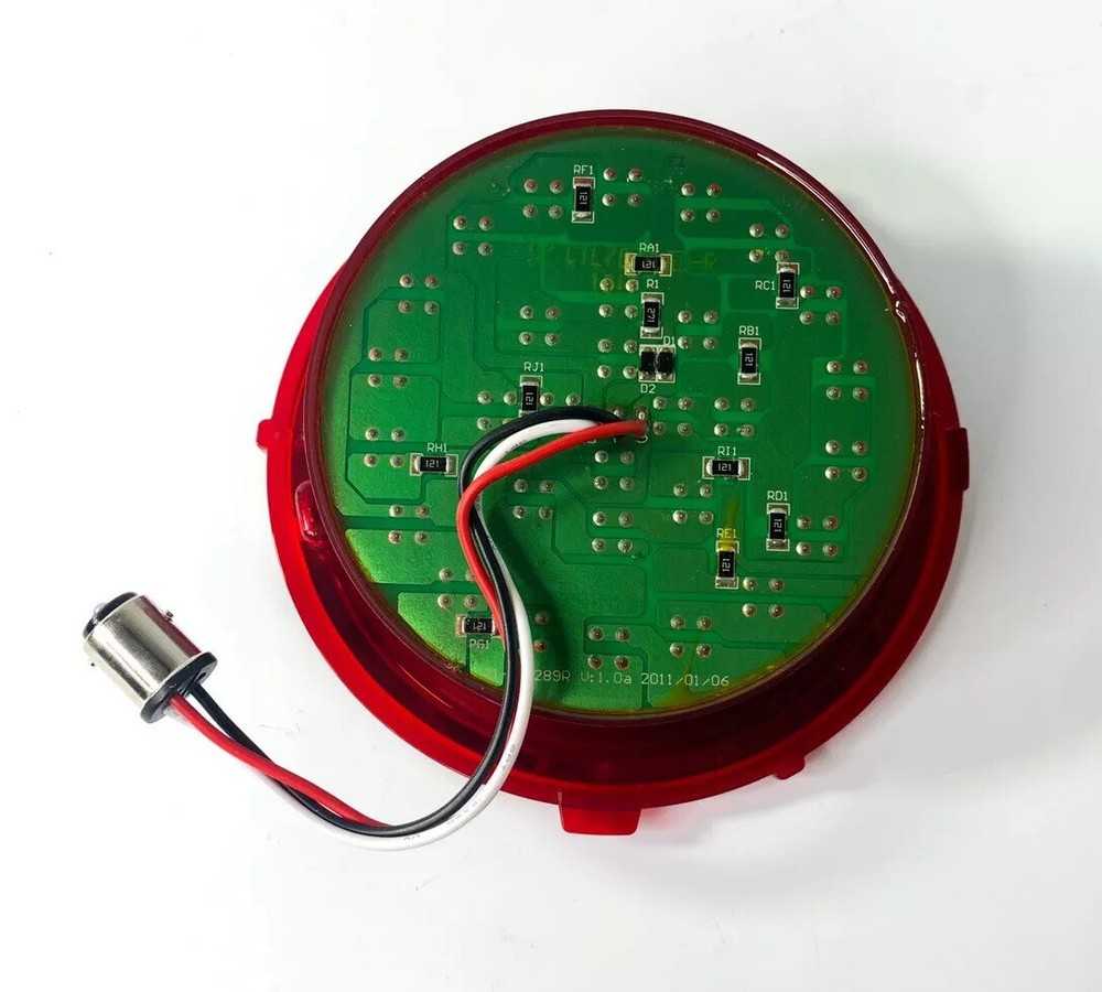 Set LED Brake Tail & Reverse Lights w/ Trim For 1970-1973 Chevy Camaro