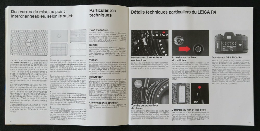LEICA M4-P Camera Catalog Leitz Camera Catalog