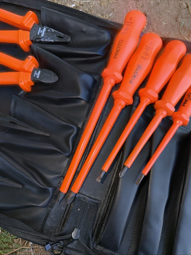 Proto tools 1000v insulated tools - 9 Pc Set
