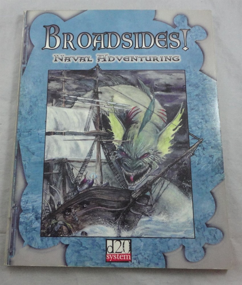 Dungeons & Dragons d20 3rd Ed Broadsides! Naval Adventuring LI1500 (2001)
