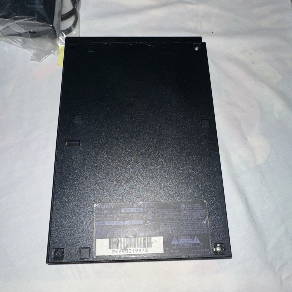 Sony PlayStation 2 PS2 SCPH-70012 Slim Console (4) Games & Cables Console Tested