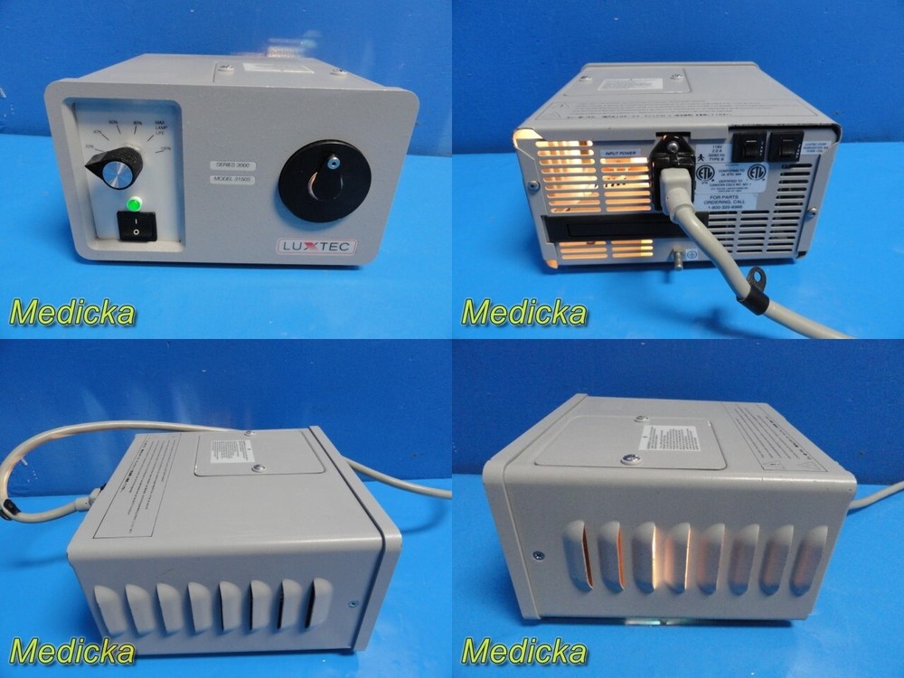 Luxtec Series 3000 Model 3150 Portable Light Source ~ 24132