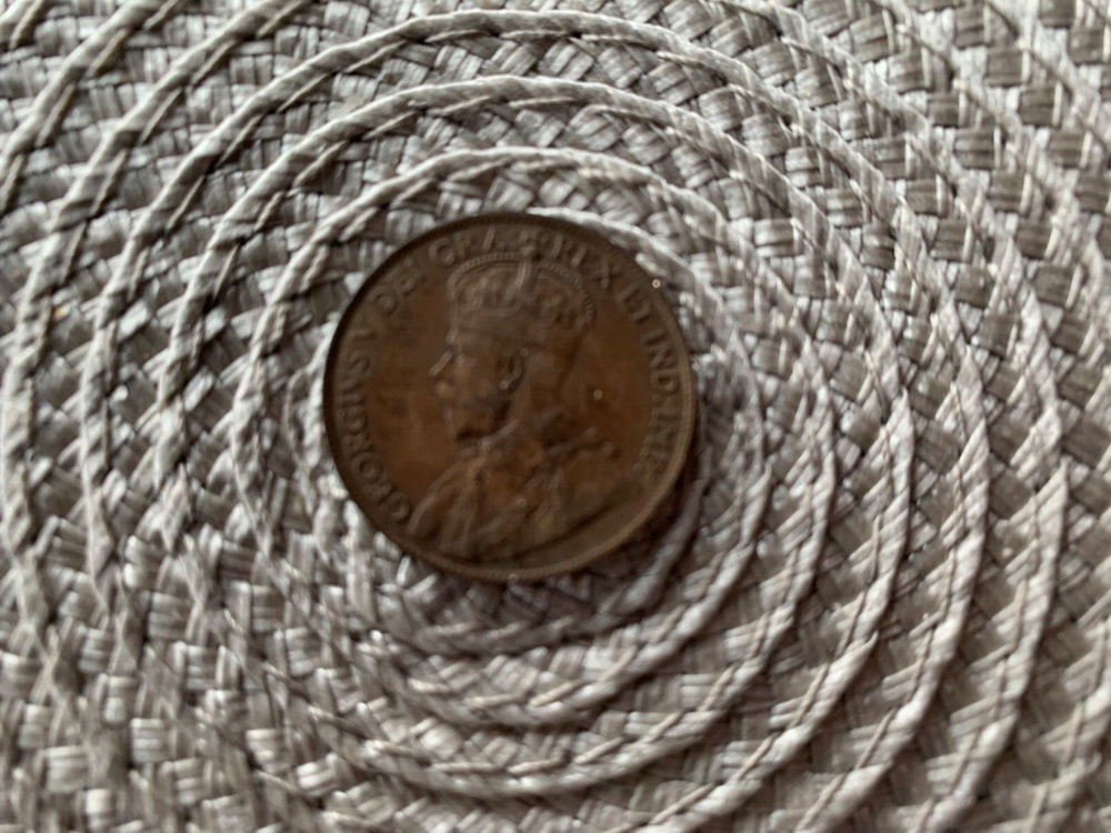 1919 Canada One Cent King George V Large Cent