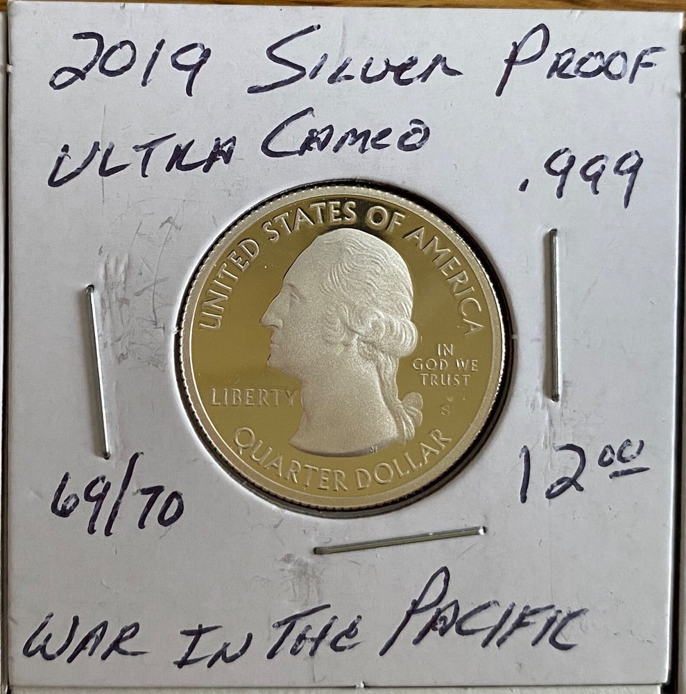 13 Silver Proof Quarters