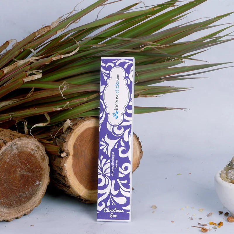 Christmas Incense 8" 12 Sticks Pack: 1 Pack