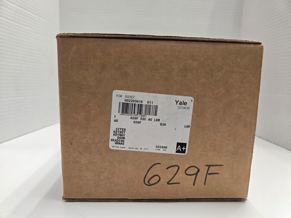 Yale 629F LHR Exit Device Passage Trim