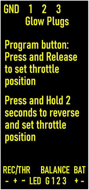 2 Cylinder Onboard Glow Plug Driver Controller - One Button Program 90 Degree