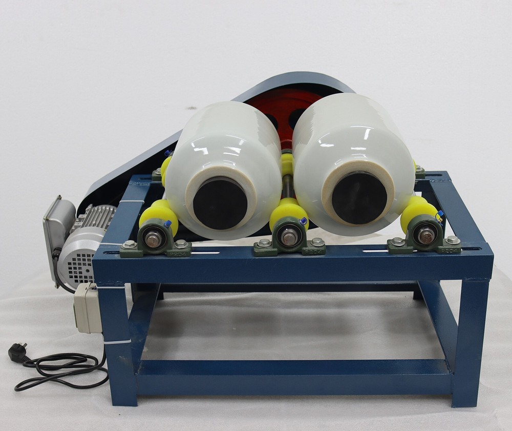 Horizontal Ball Mill 220V Laboratory Inks Glazes Grinder Ceramic Making Tools US