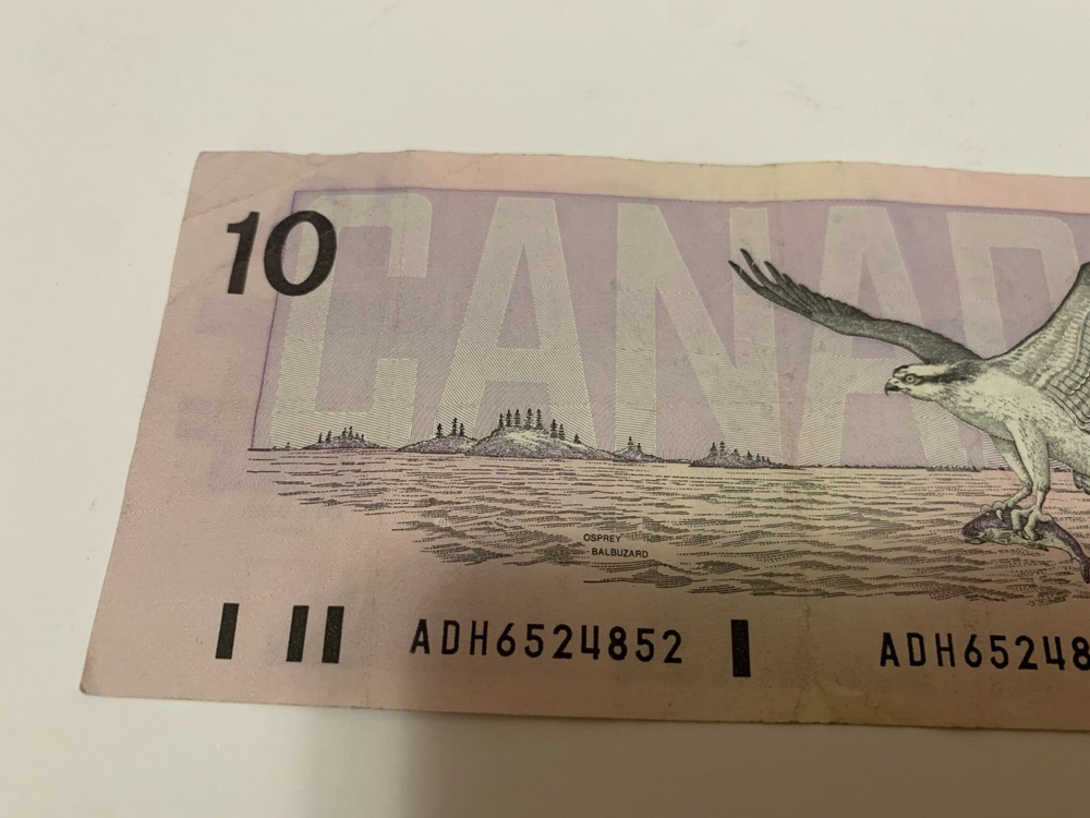 Canada 10 Dollars 1989