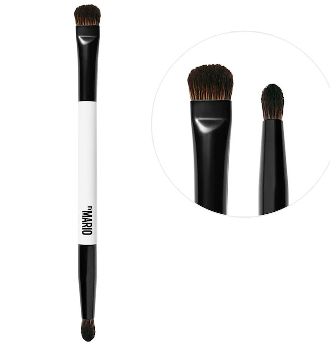 E6 Dual-Ended Eyeshadow Brush – Precision Blending & Application Tool
