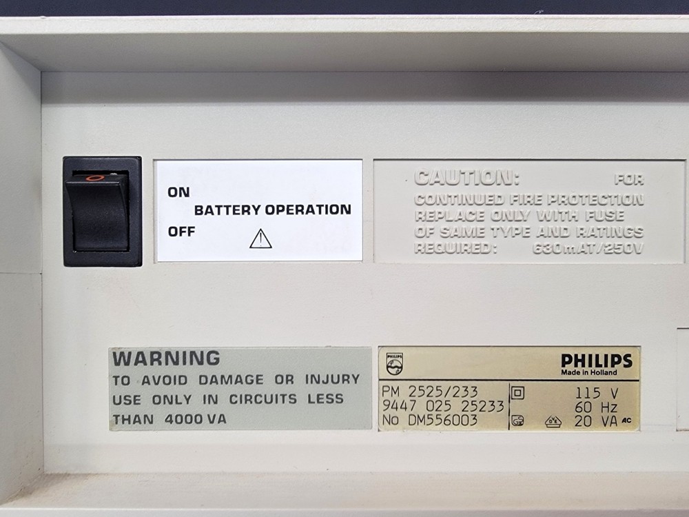 Philips PM2525 Multimeter