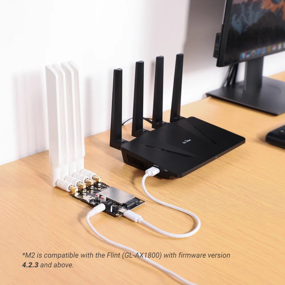 GL.iNet M2 Development Board + 5G Module