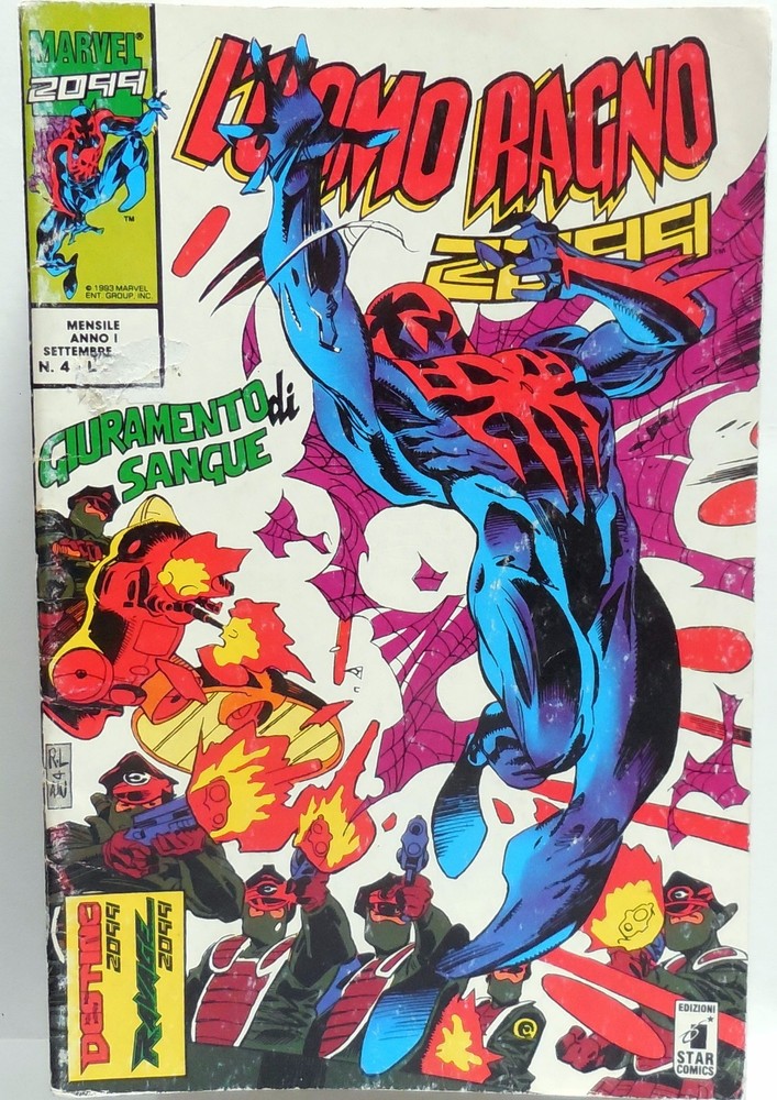COMIC SPIDER MAN 2099 YEAR II N.4 1993 MARVEL STAR COMICS