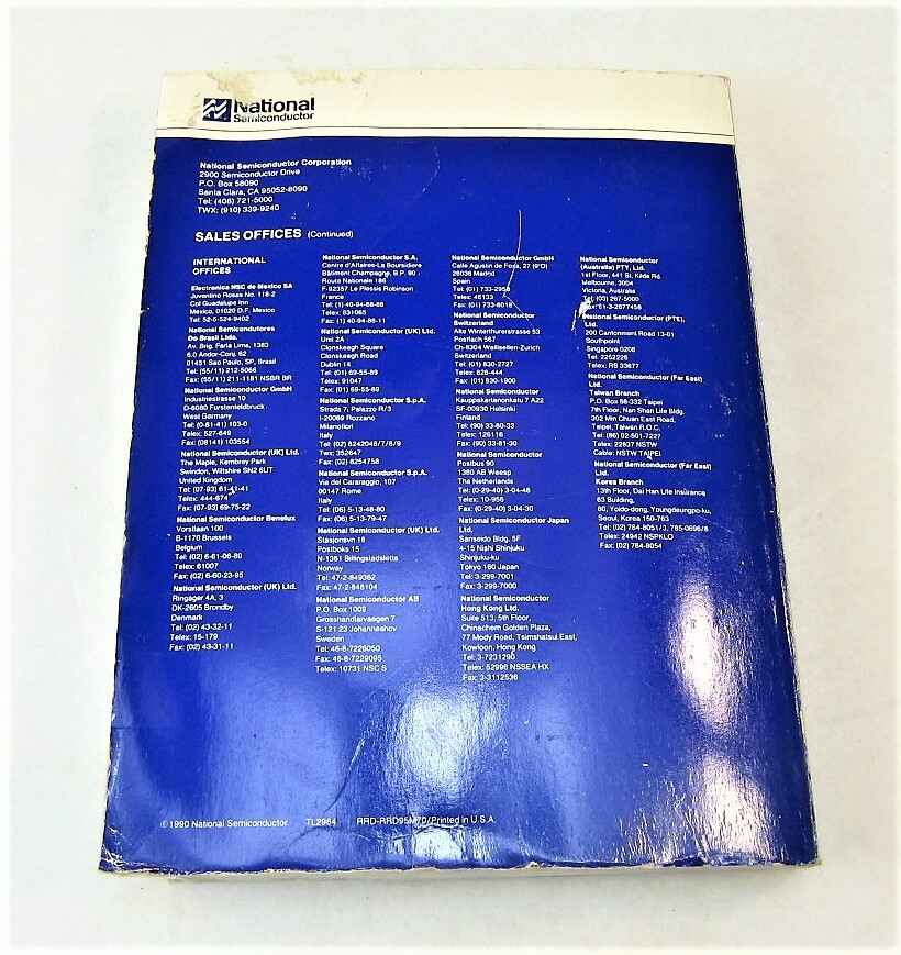 1990 National Semiconductor Interface Databook