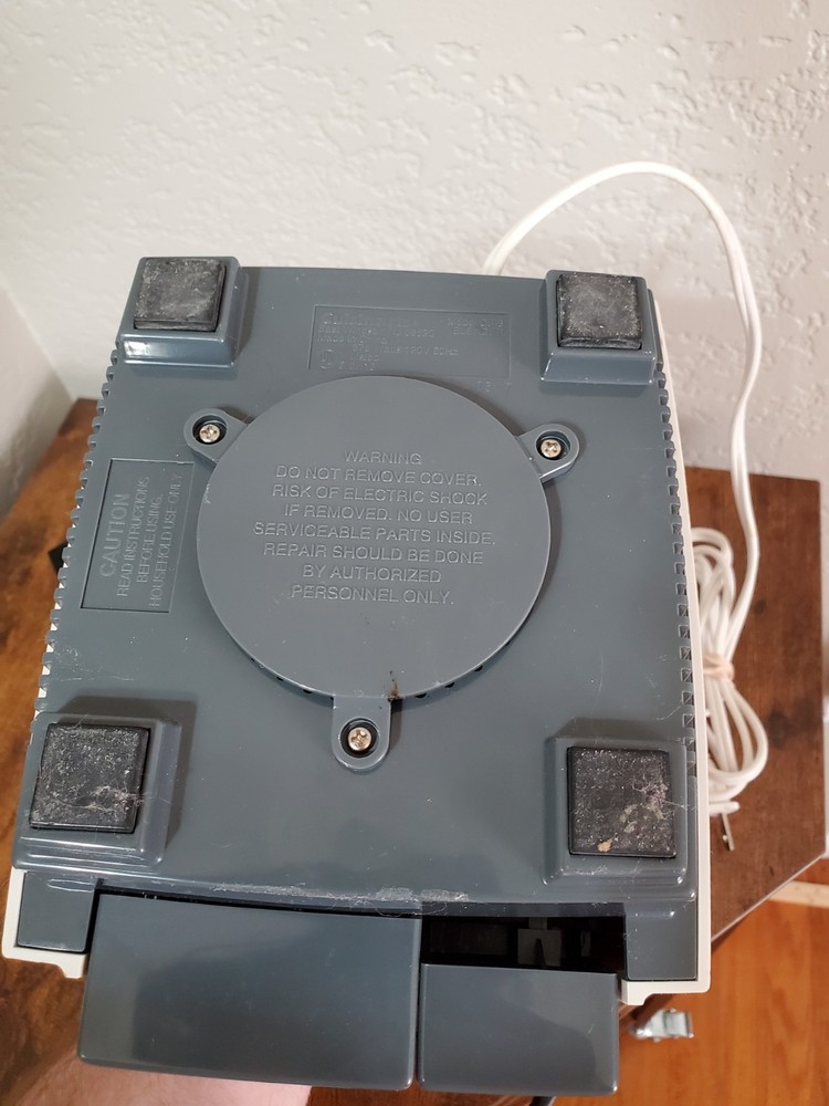 Cuisinart Vari Speed Blender Base Only Model CB-3 Tested Working