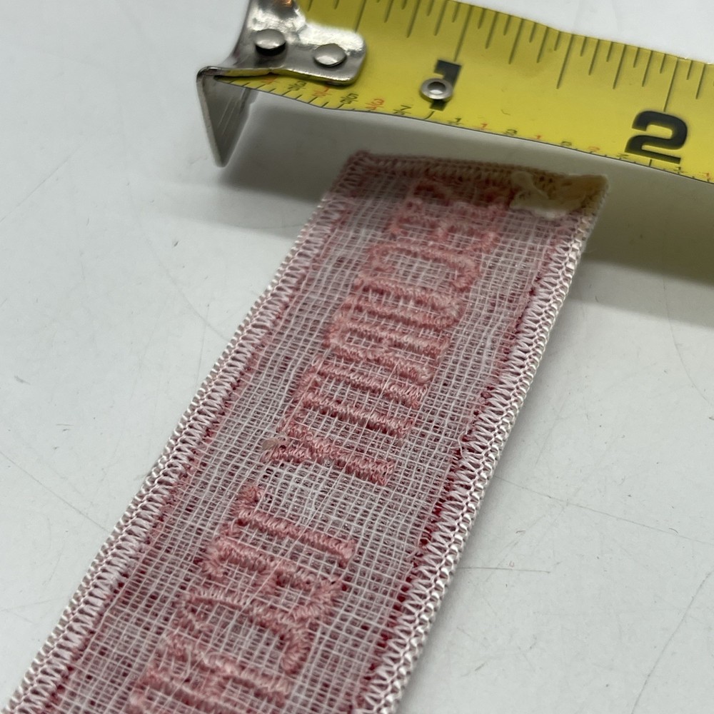 Older Security Technician Tab Patch Should Chest Label Tab Patch 4.5” Red White