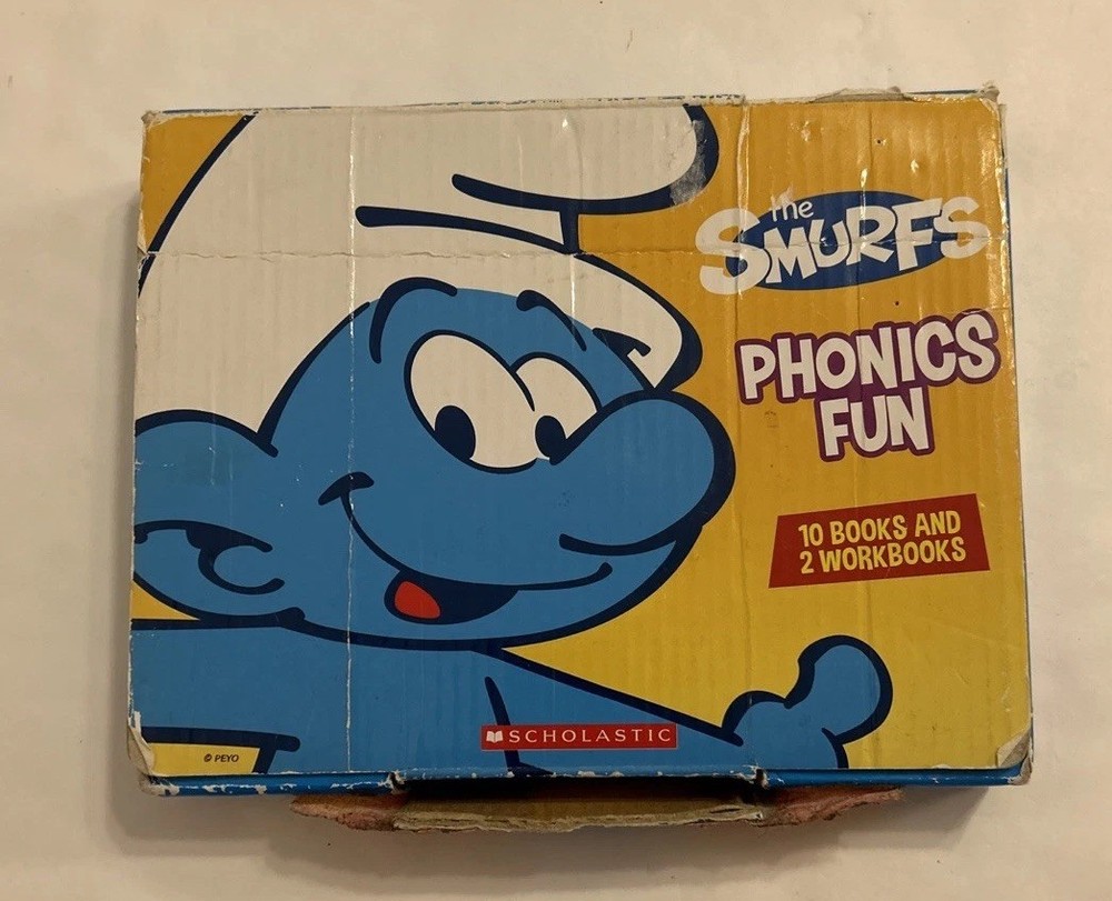 Smurfs Phonics Fun Complete 2013 Peyo 12 Books