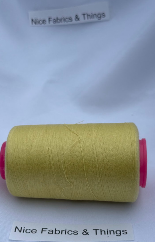 50 Spools - Yellow A007 Multi Purpose Sewing Thread