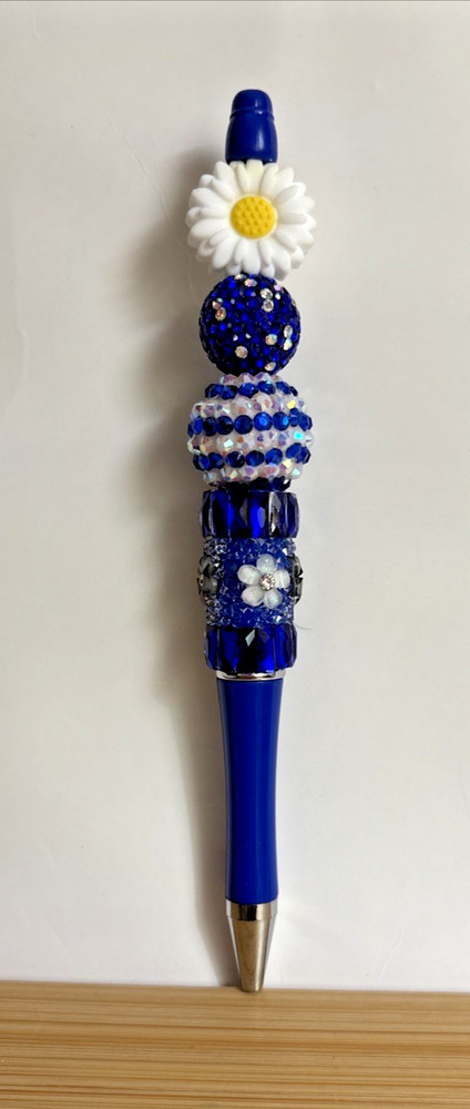 6 Handcrafted FANCY Beaded Pens