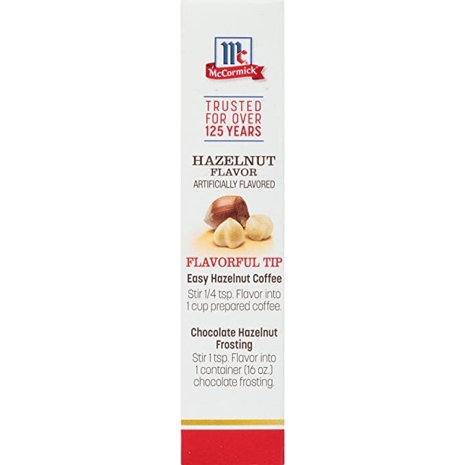 McCormick Hazelnut Extract 1 fl oz - Discontinued/Retired