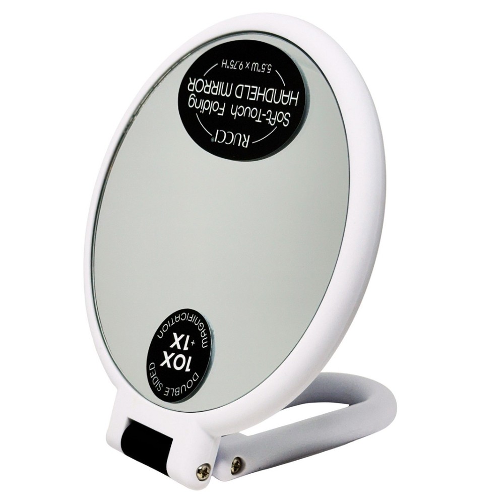 Rucci Soft Touch Magnifying Hand Mirror (M940)