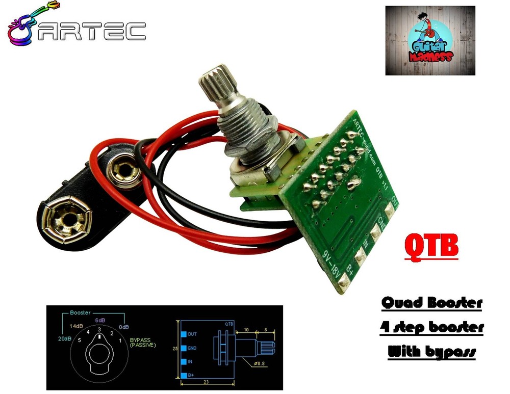 ARTEC QTB - ONBOARD - Clean Step Boost