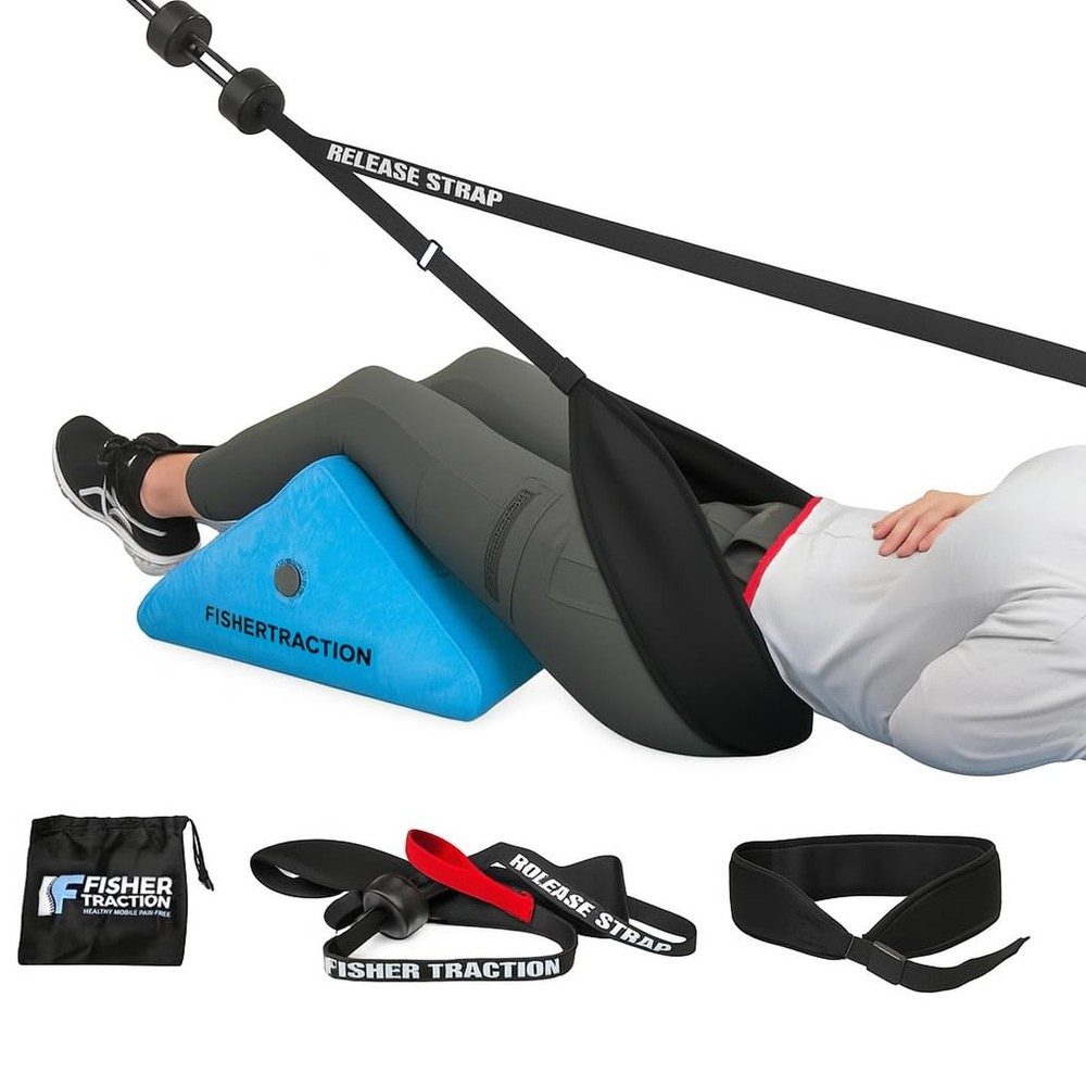 Lower Back Decompression Device – Lumbar Traction for Spinal Decompression – ...