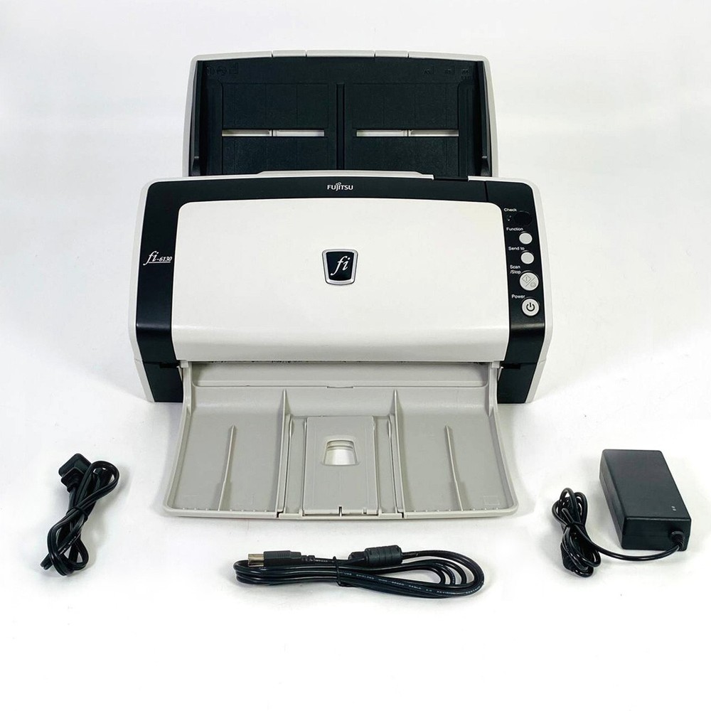 GOOD CONDITION! 🔥 Duplex Pass-Through Document Color Scanner w/Accessories