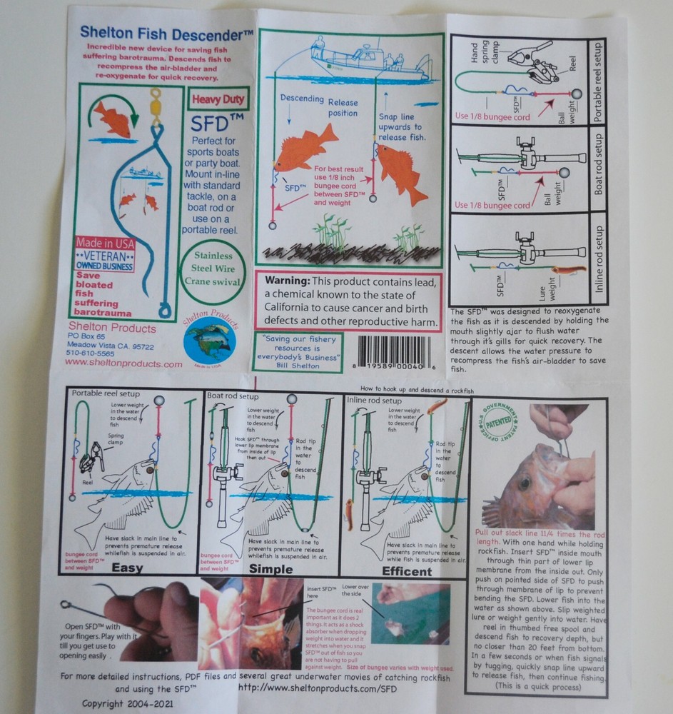 Shelton Fish Descender™