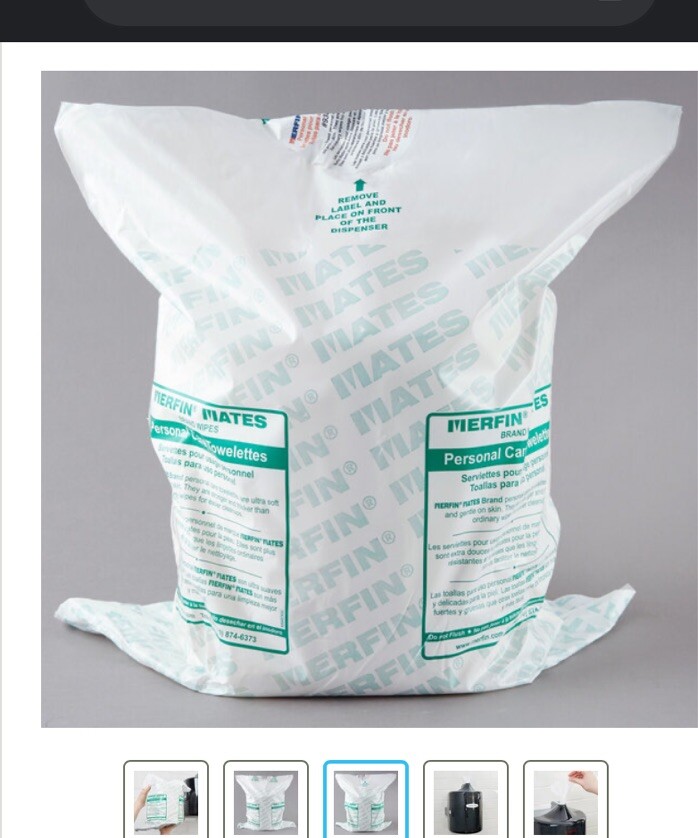 merfin mates personal care towelettes