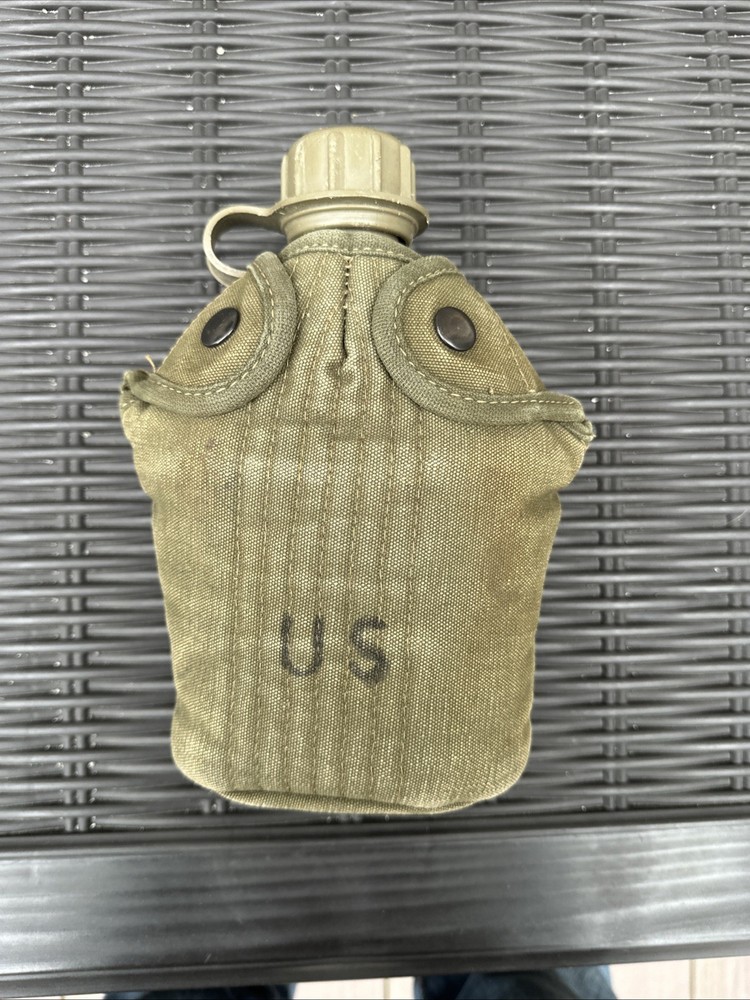 Vietnam War Ammo M-56 Canteen Set Complete With Modified Cup